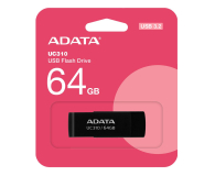 Pendrive (pamięć USB) ADATA 64GB UC310 czarny (USB 3.2)